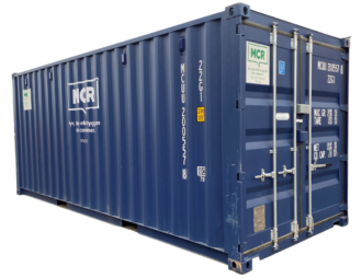20 fots byggcontainer